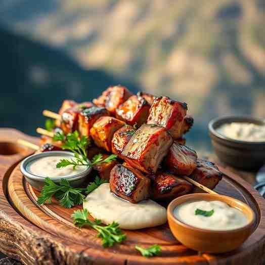 Georgian Mtsvadi - Best Pork BBQ Recipe